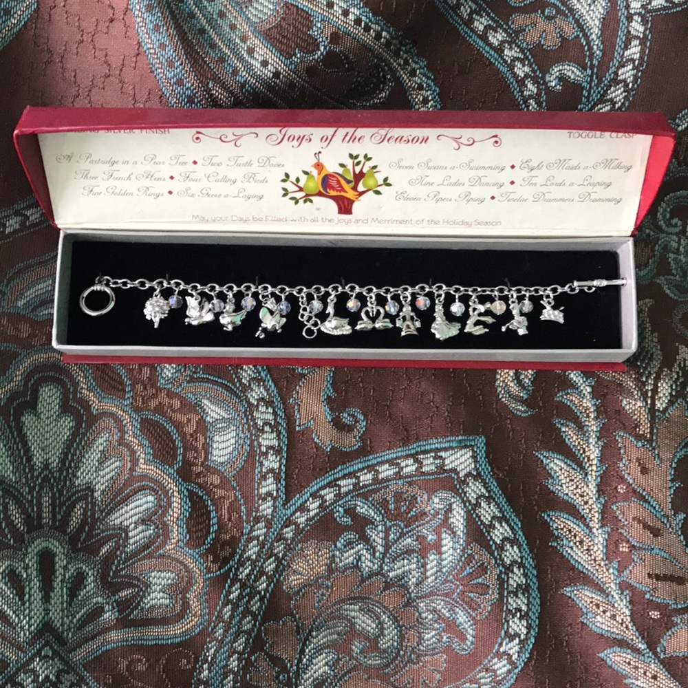 Christmas charm bracelet